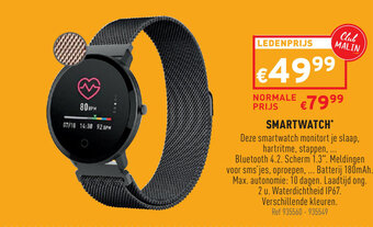 Trafic Smartwatch* aanbieding