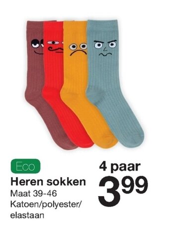 Zeeman Heren sokken aanbieding
