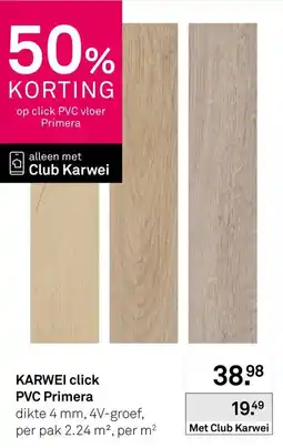 Karwei karwei click pvc primera aanbieding