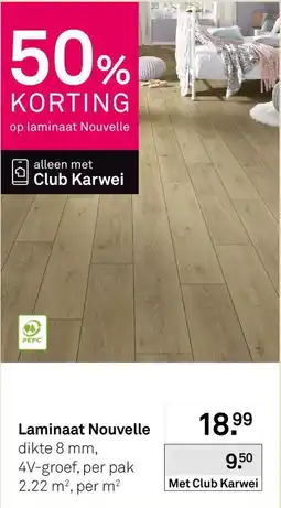Karwei Laminaat Nouvelle aanbieding