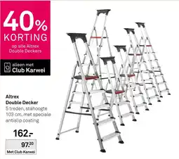 Karwei altrex double decker aanbieding