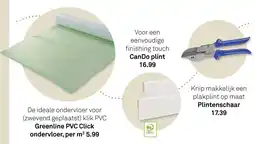 Karwei Greenline pvc click ondervloer aanbieding