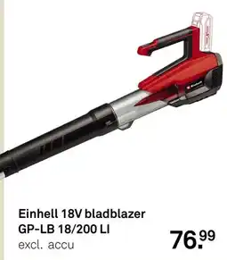 Karwei einhell 18v bladblazer aanbieding