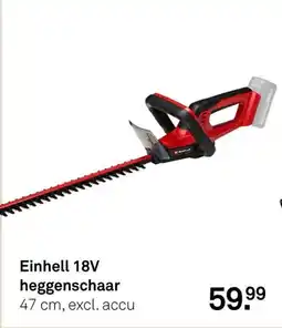 Karwei einhell 18v heggenschaar aanbieding