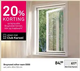 Karwei Bruynzeel rolhor raam S500 aanbieding