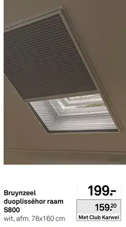 Karwei Bruynzeel duoplisséhor raam S800 aanbieding