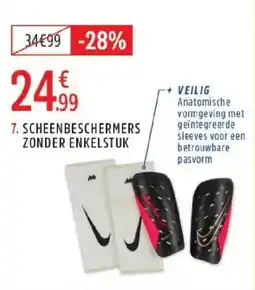 Intersport Scheenbeschermers zonder enkelstuk aanbieding