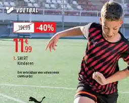 Intersport shirt kinderen aanbieding