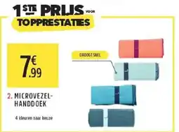 Intersport Microvezel handdoek aanbieding
