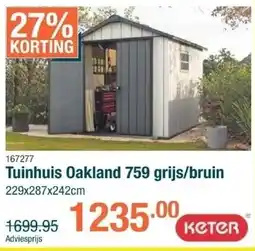 Cevo Tuinhuis Oakland 759 aanbieding