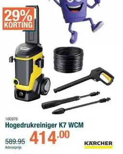 Cevo Hogedrukreiniger K7 WCM aanbieding