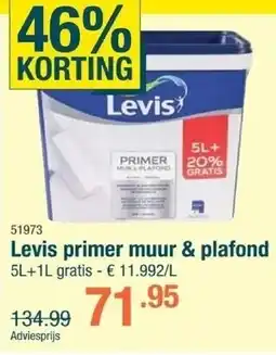 Cevo Levis primer muur & plafond aanbieding
