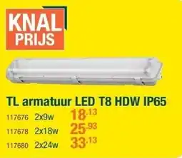 Cevo TL armatuur LED T8 HDW IP65 aanbieding