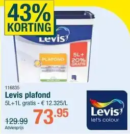 Cevo Levis plafond aanbieding