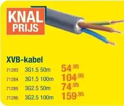 Cevo XVB-kabel aanbieding