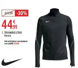 Intersport trainingstrui aanbieding