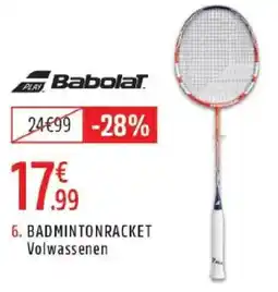 Intersport BADMINTONRACKET Volwassenen aanbieding