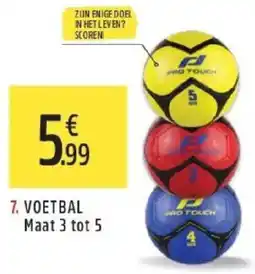 Intersport Voetbal aanbieding
