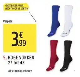 Intersport Hoge sokken aanbieding