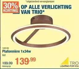 Cevo Plafonnière 1x34w aanbieding