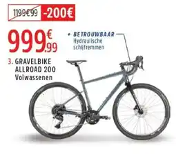 Intersport Gravelbike allroad 200 aanbieding