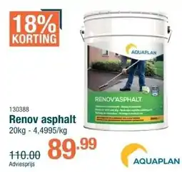 Cevo Renov asphalt aanbieding