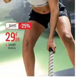 Intersport Short dames aanbieding