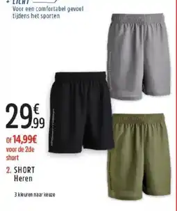 Intersport Short Heren aanbieding