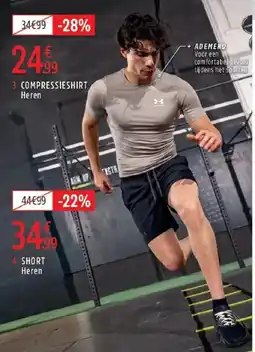 Intersport Compressieshirt heren aanbieding