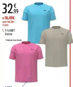 Intersport T-shirt heren aanbieding