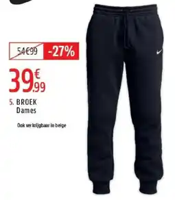 Intersport Broek dames aanbieding