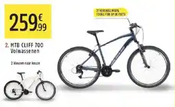 Intersport mtb cliff 700 aanbieding