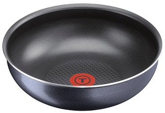 Makro Tefal Wok Ingenio 26 cm grijs aanbieding