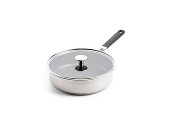 Makro Kitchenaid Sauteerpan 26 cm zilver aanbieding