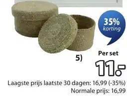 Jysk Harry opbergbox aanbieding