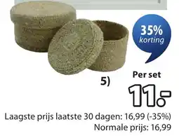 Jysk Harry opbergbox aanbieding