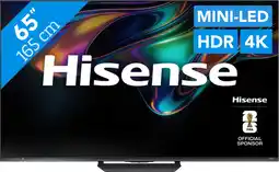 Coolblue Hisense RGB Mini-led 65 UR8S (2026) aanbieding
