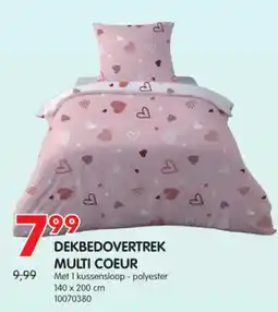 Yess Dekbedovertrek multi coeur aanbieding