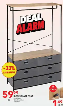 Yess Kledingkast tissa aanbieding