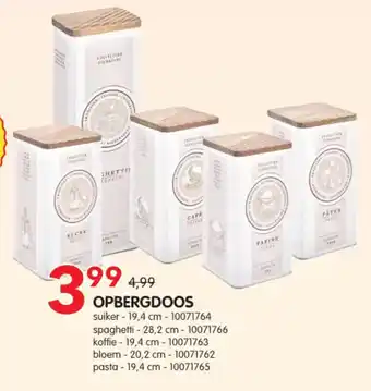 Yess opbergdoos aanbieding
