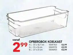 Yess Opbergbox koelkast aanbieding