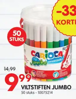 Yess Viltstiften jumbo aanbieding