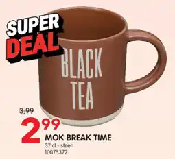 Yess Mok break time aanbieding