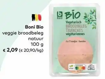 Bio Planet Boni bio veggie broodbeleg natuur aanbieding
