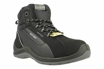 Berca Shoes Safety Jogger Veiligheidsschoen Hoog Elevate Heren Klasse S1p - Zwart aanbieding