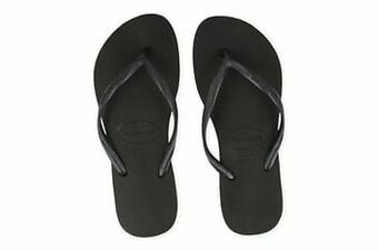 Berca Shoes Havaianas Badslipper Dames Slim Fit - Zwart aanbieding