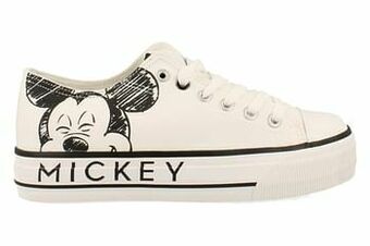 Berca Shoes Minnie Mouse Sneaker Laag Dames/meisjes - Wit aanbieding