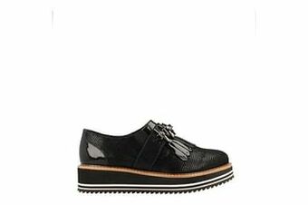 Berca Shoes Crinkles Mocassin - Zwart aanbieding