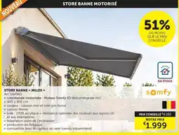 Zelfbouwmarkt Store banne milos aanbieding