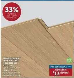 Zelfbouwmarkt Panneau mural et de plafond decohouse aanbieding